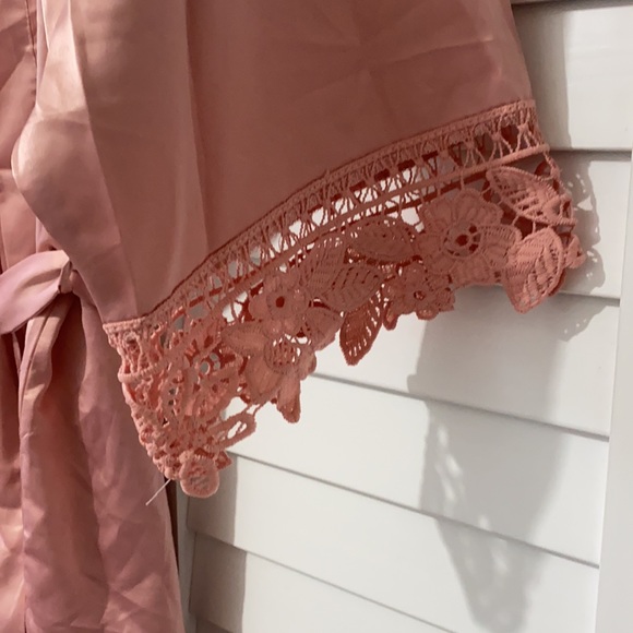 Pink Belted Robe - One Size - Picture 2 of 5